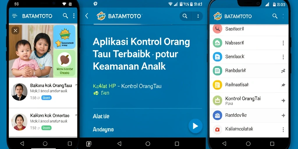 Screenshot utama BATAMTOTO menampilkan antarmuka pemantauan Kontrol Orang Tua yang intuitif.