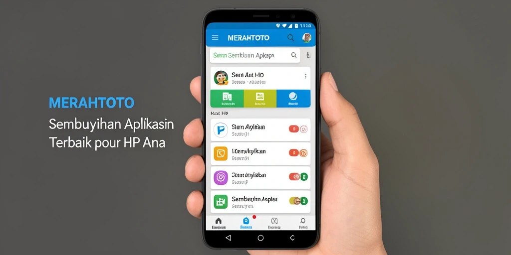Tampilan antarmuka MERAHTOTO yang sederhana dan fungsional.