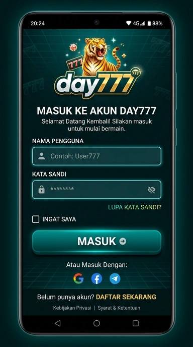 Masuk Akun day777 dengan Mudah dan Aman